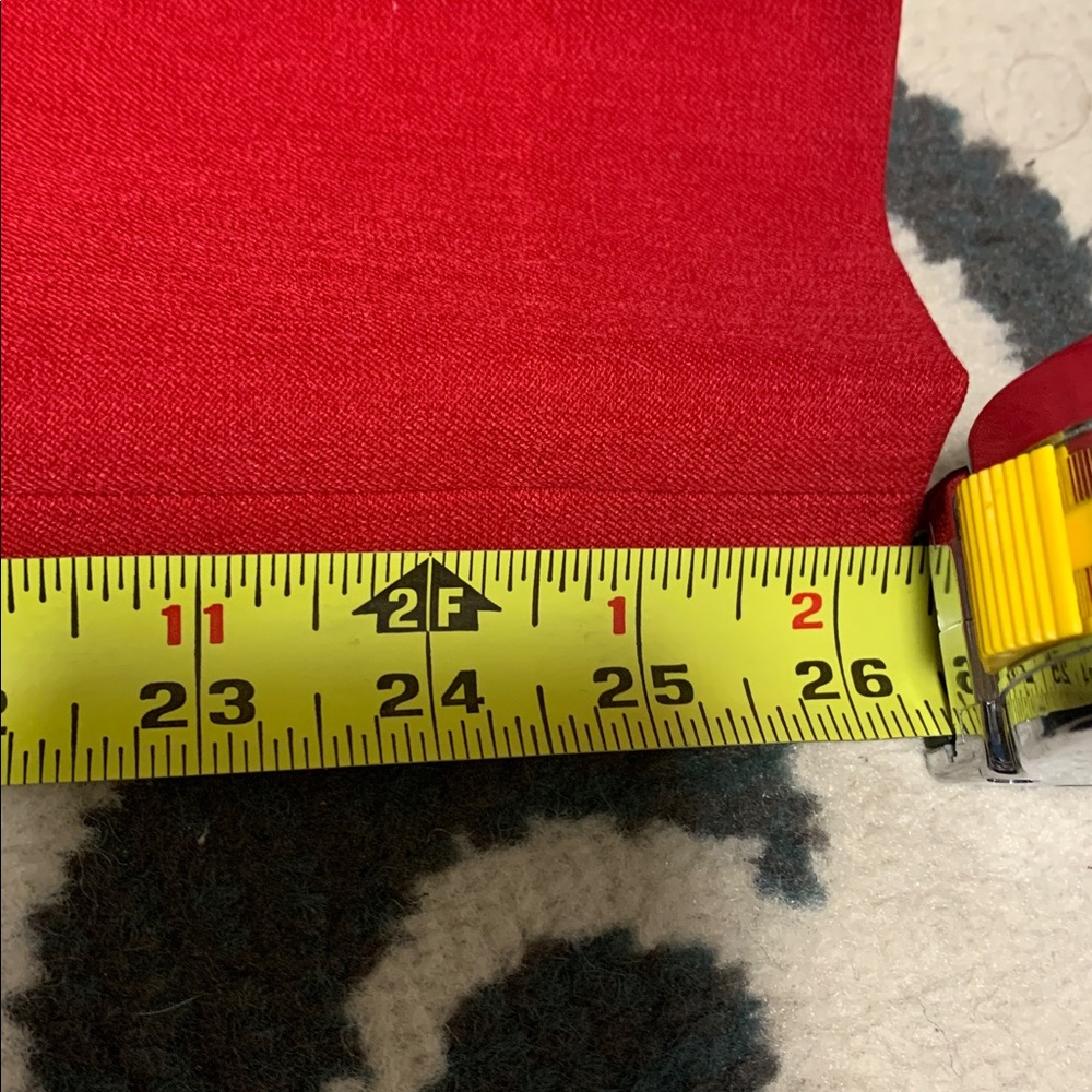 Banana Republic Red Sloan Pants great condition - Picture 13 of 13